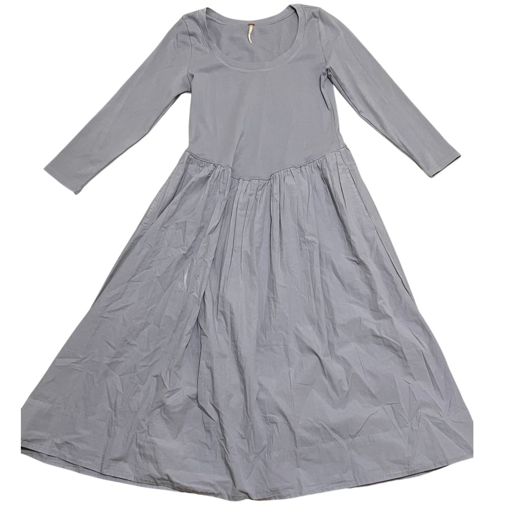 Free People Lavender Purple Midi Dress Cotton NWOT?